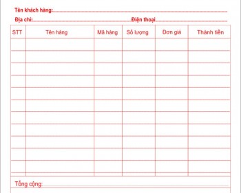 ở đâu hà nội in hóa đơn bán lẻ giá rẻ lấy nhanh