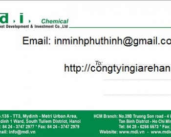 In phong bì giá rẻ lấy nhanh ở đâu Mê Linh