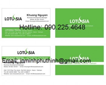 In card visit giá rẻ tại Trần Phú Hà Đông