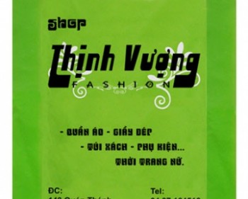 Nhận in túi ni lông shop điện thoại, quần áo, giày giá rẻ